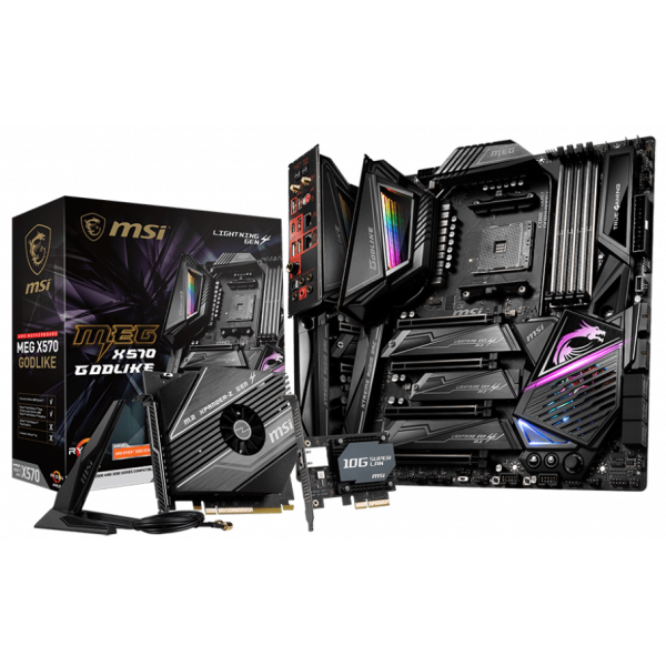 MSI MEG X570 GODLIKE Desktop Motherboard - Socket AM4